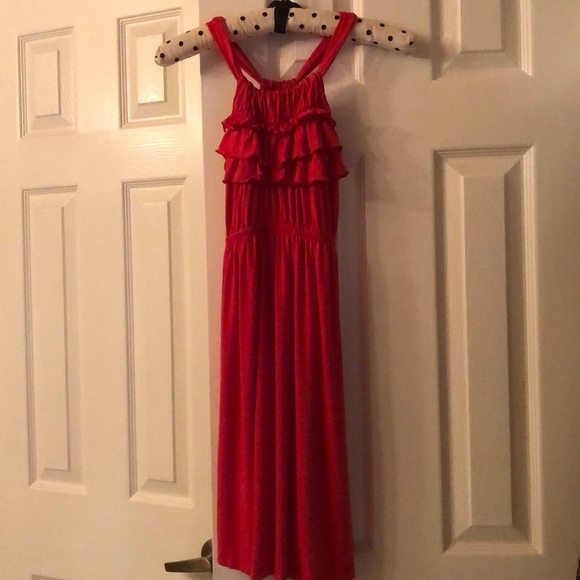 🌹❤️ Miuse Layered Ruffled Strap Tank Dress💃🏻 - Picture 3 of 7